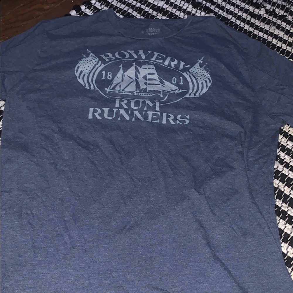 Blue Graphic T-Shirt